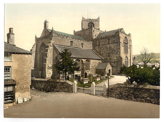 A picture of Church, Cartmel, England