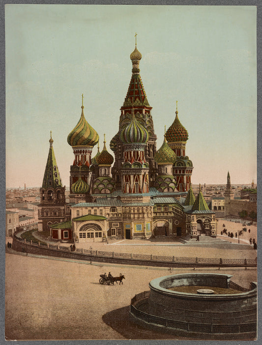 A picture of Church of St. Basil, Red Square Moscow