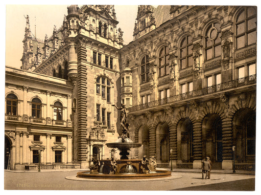A picture of City Hall, Hamburg, Germany