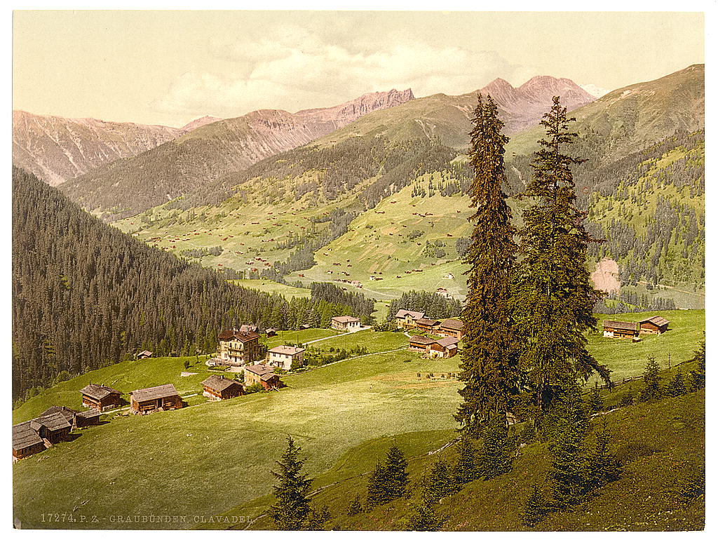 A picture of Clavadel, Graubünden, Grisons, Switzerland