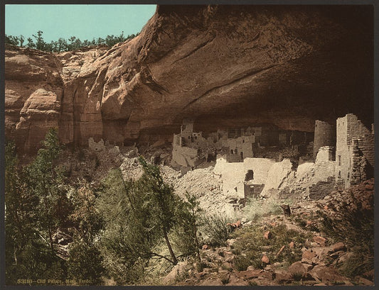 A picture of Cliff Palace, Mesa Verde