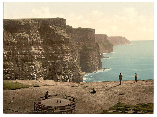 A picture of Cliffs at Moher. County Claire. (i.e. Clare), Ireland