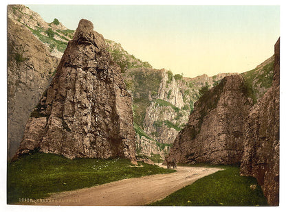 A picture of Cliffs, III, Cheddar, England