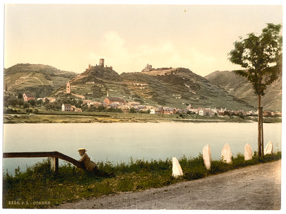 A picture of Cobern (i.e. Kobern), valley of, Moselle, Germany
