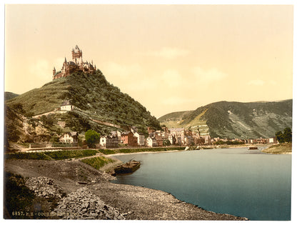 A picture of Cochem and castle, Moselle, valley of, Germany