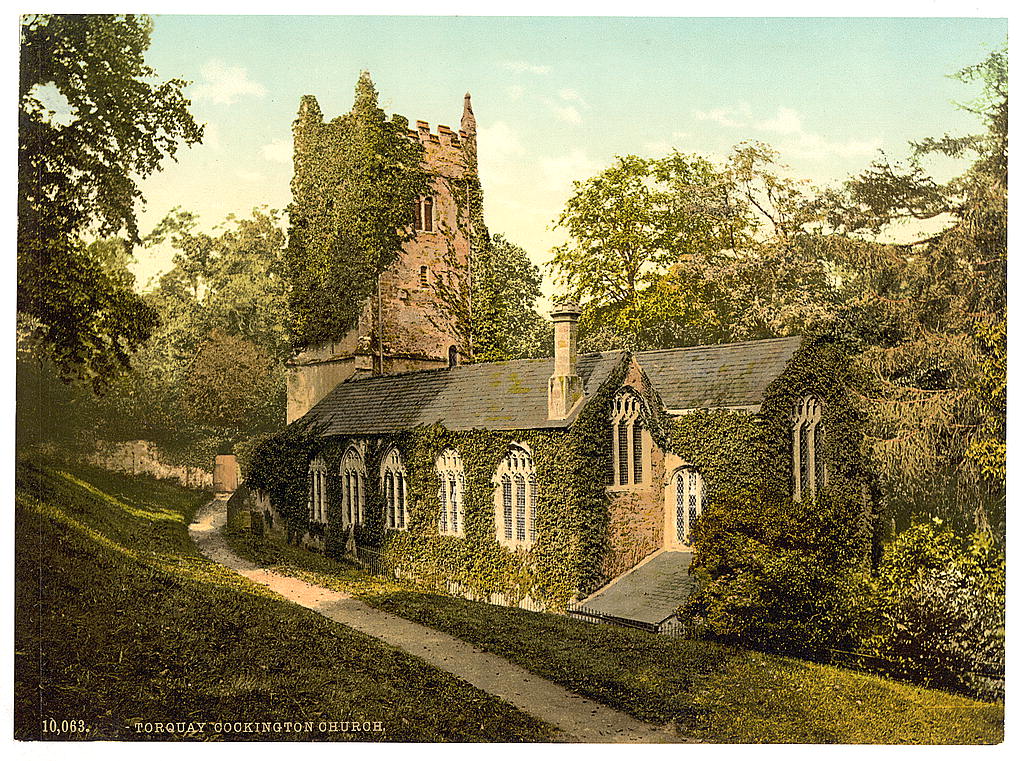 A picture of Cockington Church, Torquay, England