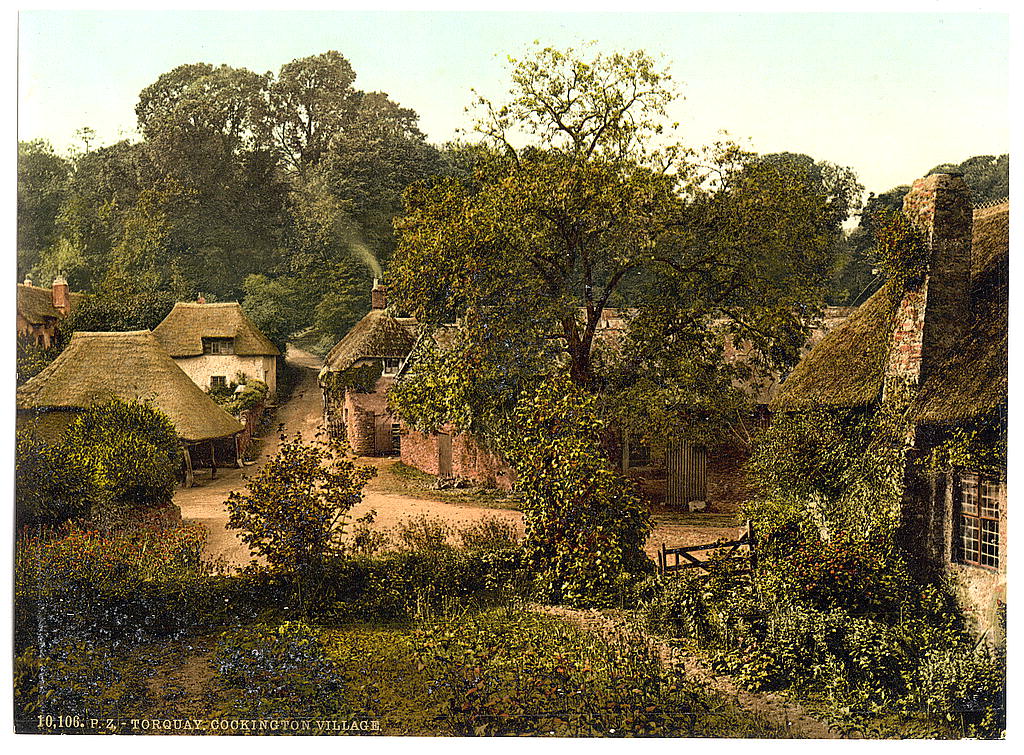 A picture of Cockington Village, Torquay, England