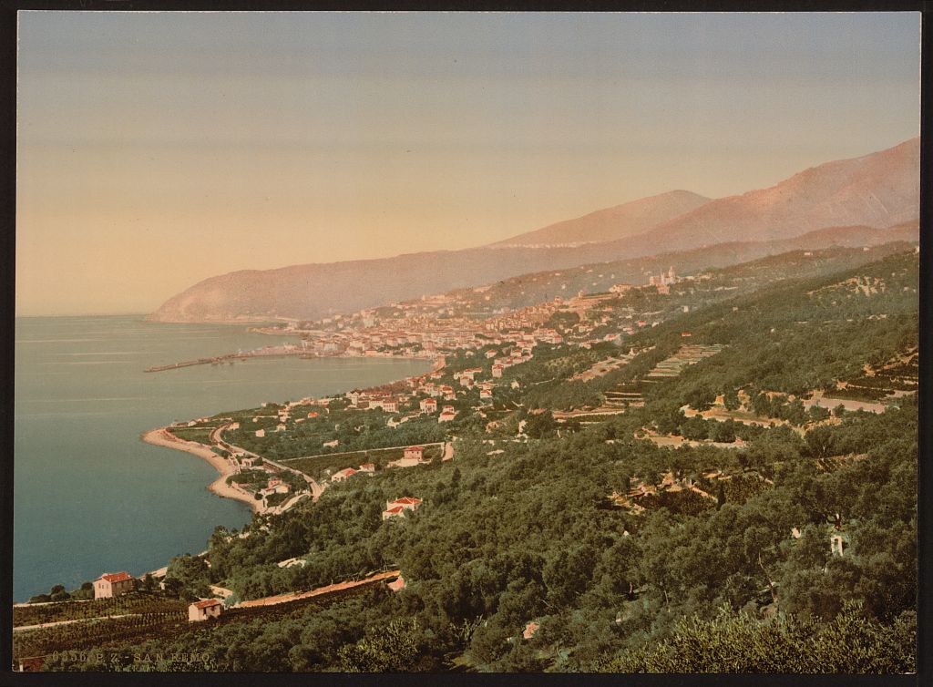 A picture of Col di Paggio, San Remo, Riviera