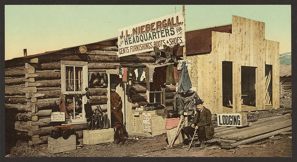 A picture of Colorado. A pioneer merchant