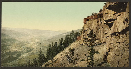 A picture of Colorado. "American-Nettie" mine, Ouray