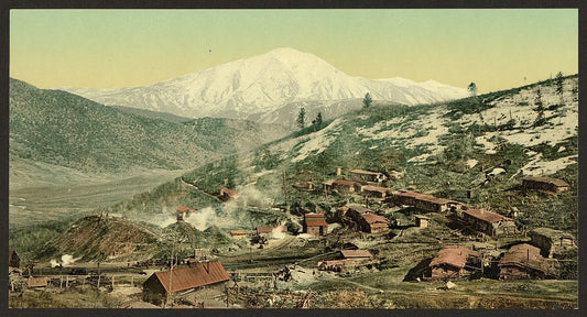A picture of Colorado. Mt. Sopris from Spring Gulch Mine