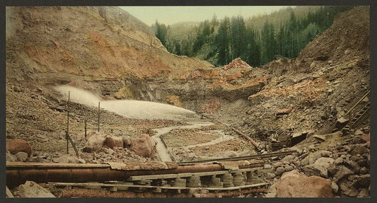A picture of Colorado. Placer mining