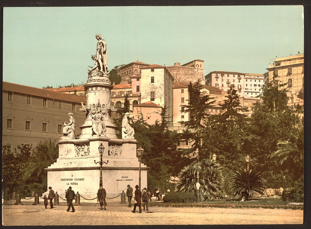 A picture of Columbus Monument, Genoa, Italy