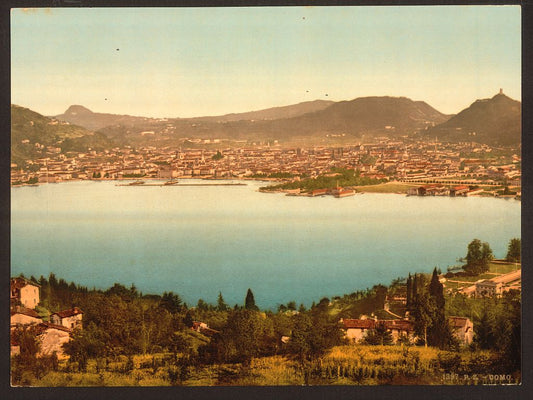 A picture of Como, general view, Lake Como, Italy