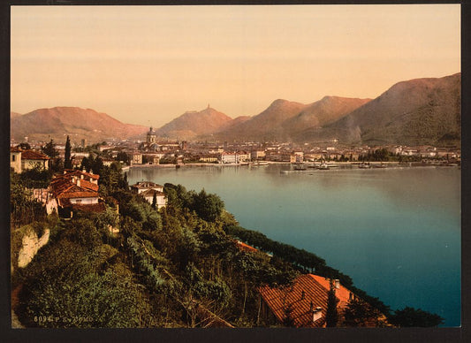 A picture of Como, general view, Lake Como, Italy