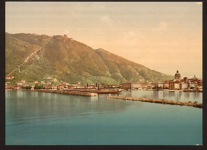 A picture of Como, the harbor, Lake Como, Italy