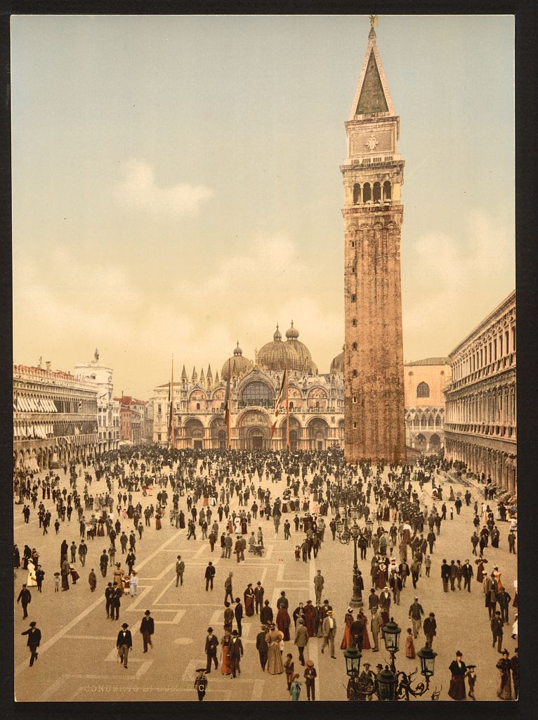 A picture of Concert in St. Mark's Place, Venice, Italy