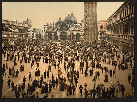 A picture of Concert in St. Mark's Place, Venice, Italy