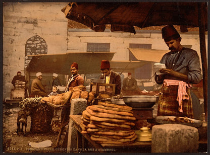 A picture of Cook in the rue de Stamboul, Constantinople, Turkey