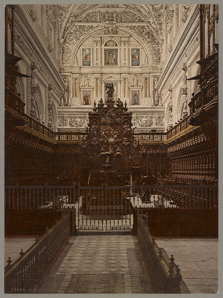 A picture of Córdoba. El Coro del la Càtedral