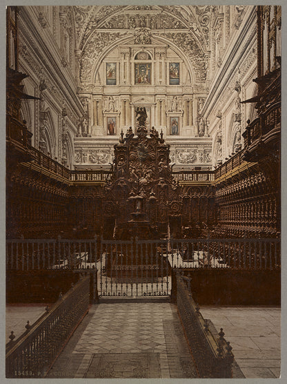 A picture of Córdoba. El Coro del la Càtedral