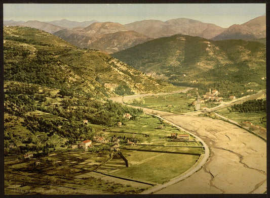 A picture of Corniche Road and Paillon Valley, Nice, Riviera