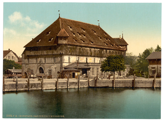 A picture of Council Building, Constance (i.e. Konstanz), Baden, Germany