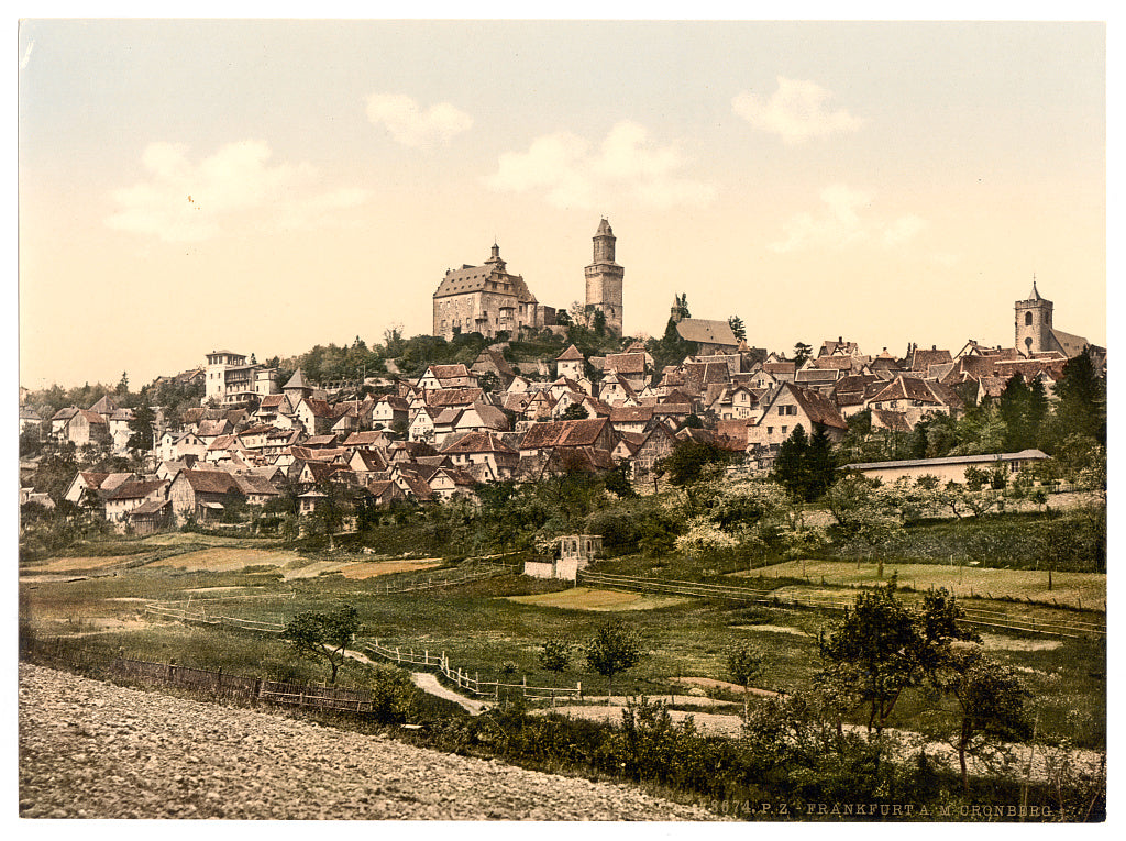 A picture of Cronberg, Frankfort on Main (i.e. Frankfurt am Main), Germany