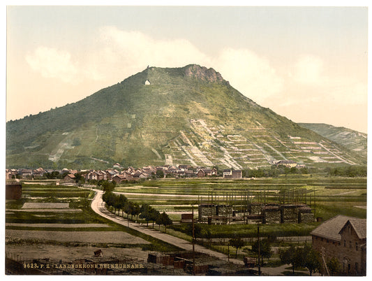 A picture of Crown Lands, Neuenahr Bath (i.e., Bad Neuenahr), the Rhine, Germany