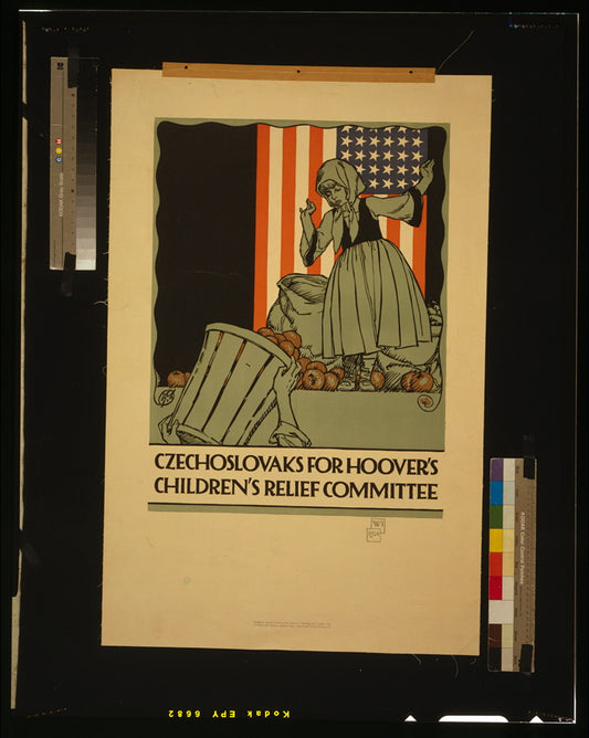 A picture of Czechoslovaks for Hoover's children's relief committee