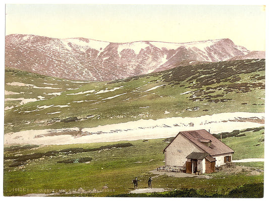 A picture of Dambokhaus on the Schneeberg, Lower Austria, Austro-Hungary