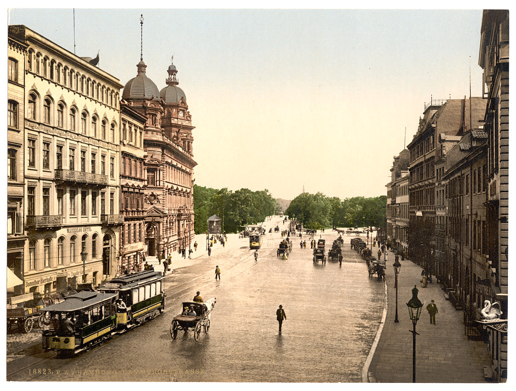 A picture of Dammthorstrasse, Hamburg, Germany