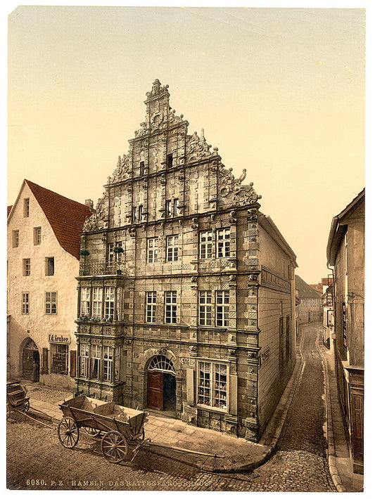 A picture of Das Rattenfangerhaus, Hameln, Hanover, Germany