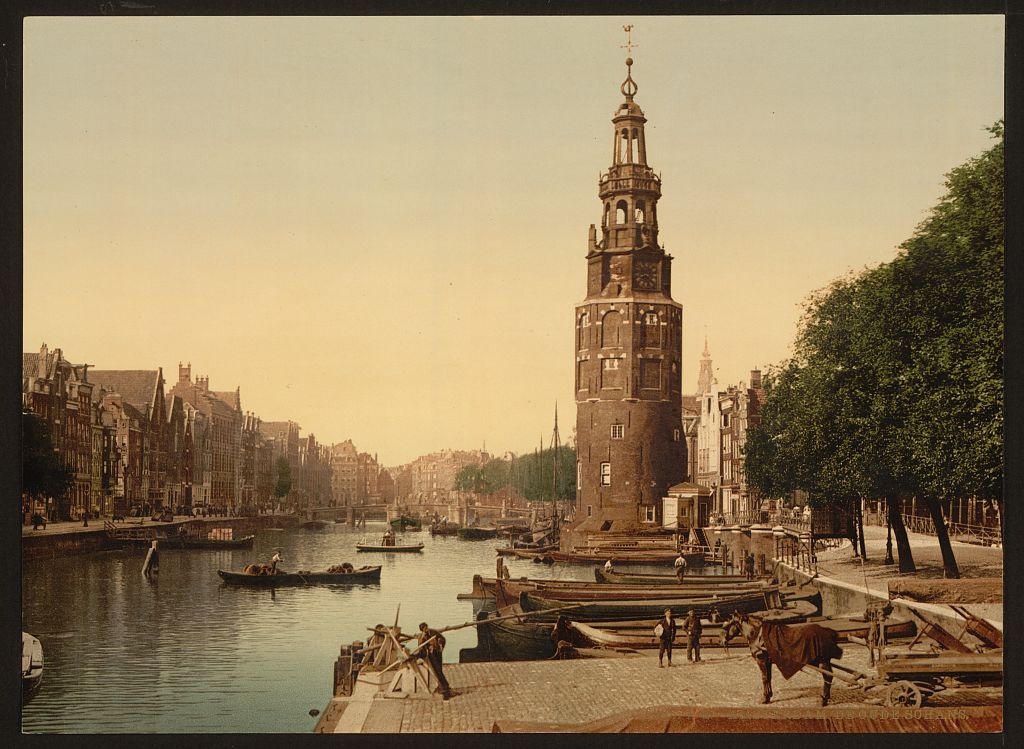 A picture of De Oude Schans, Amsterdam, Holland