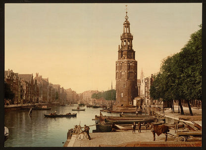 A picture of De Oude Schans, Amsterdam, Holland