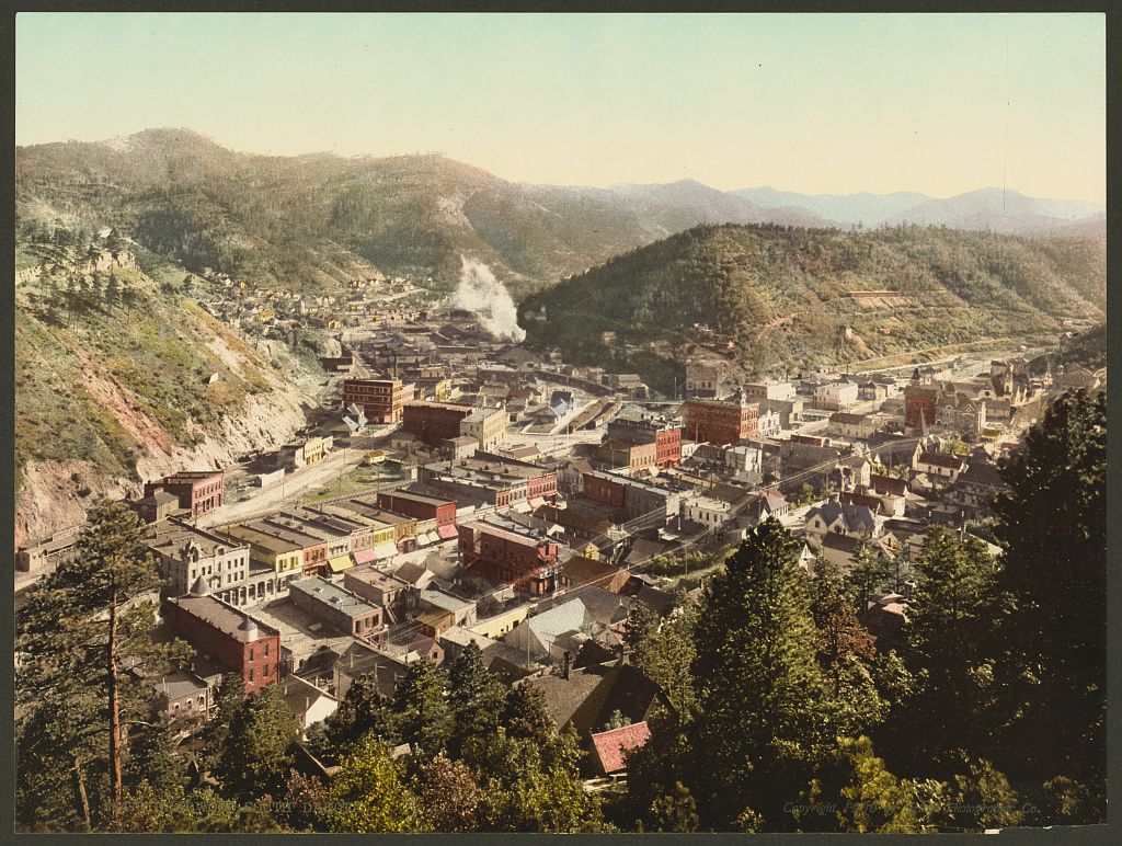 A picture of Deadwood, South Dakota