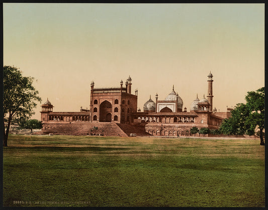 A picture of Delhi. Jumma Musjid Gateway