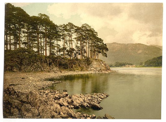 A picture of Derwentwater and Keswick, Friars' Crag, Lake District, England