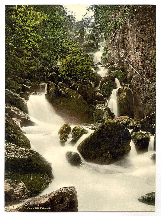 A picture of Derwentwater, Lodore Falls, Lake District, England