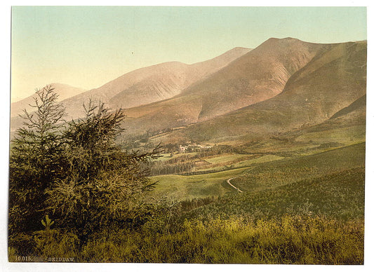 A picture of Derwentwater, Skiddaw, from Latrigg, Lake District, England