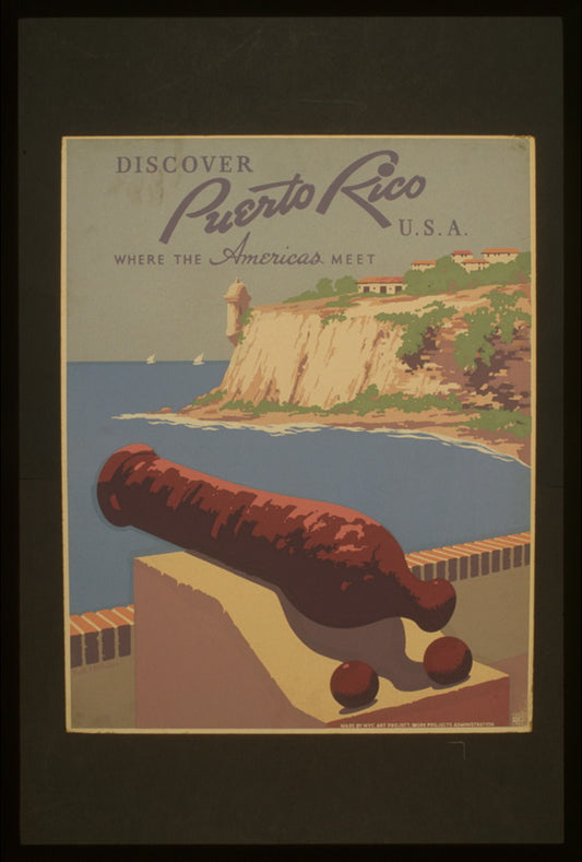 A picture of Discover Puerto Rico U.S.A. Where the Americas meet /