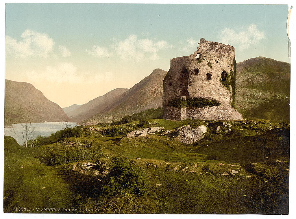 A picture of Dolbadarn Castle, Llanberis, Wales