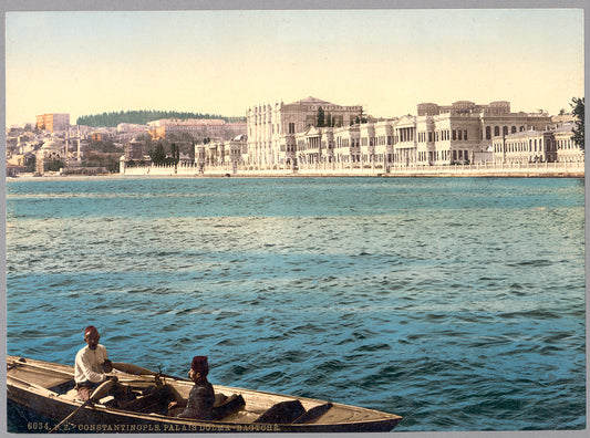 A picture of Dolmabahçe Palace, Constantinople, Turkey