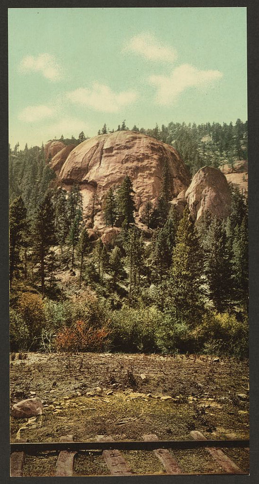 A picture of Dome Rock, Platte Canon Cañon, Colorado