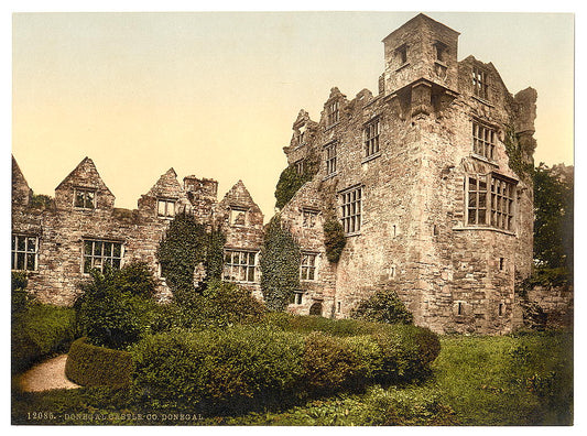 A picture of Donegal Castle. County Donegal, Ireland