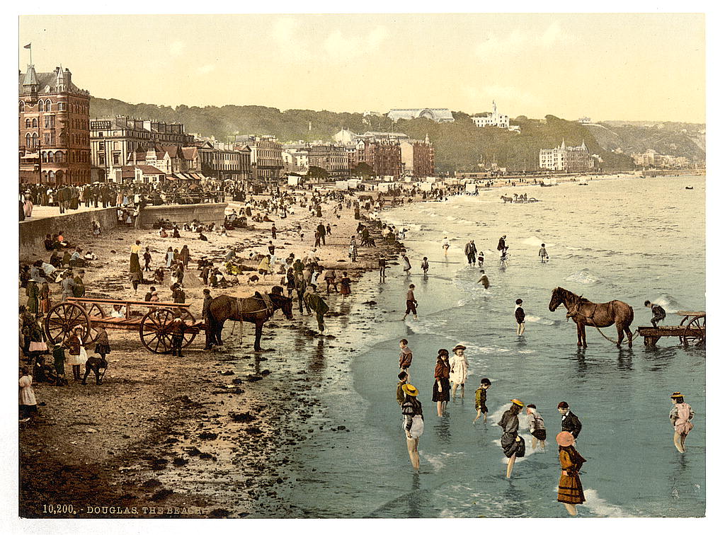 A picture of Douglas, the beach, Isle of Man