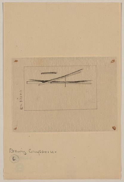 A picture of Drawing compass with fine point brush