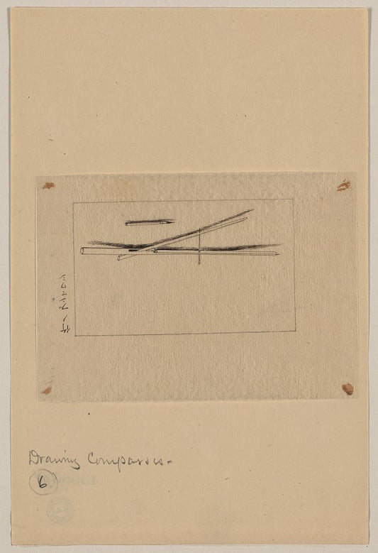 A picture of Drawing compass with fine point brush