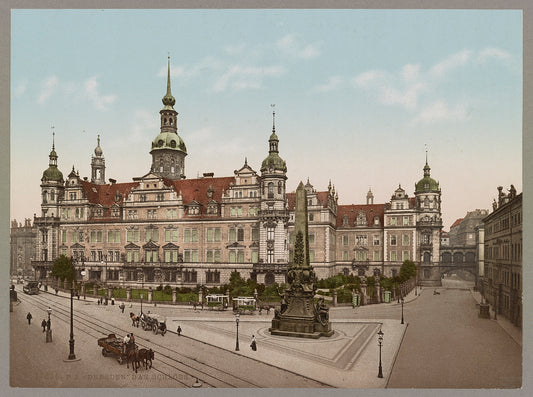 A picture of Dresden. Das Schloss