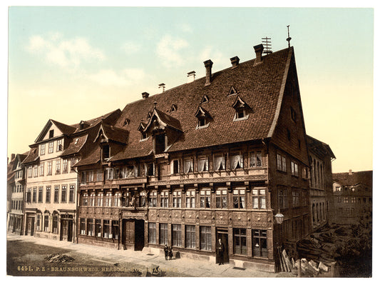 A picture of Ducal Brewery, Brunswick (i.e., Braunschweig), Germany